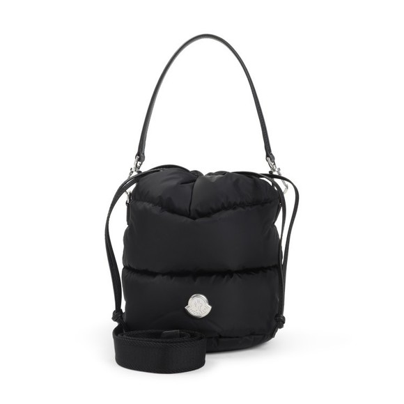 Moncler Quilted Black Polyamide Shoulder Bag With Adjustable Strap - NWT - Picture 1 of 3